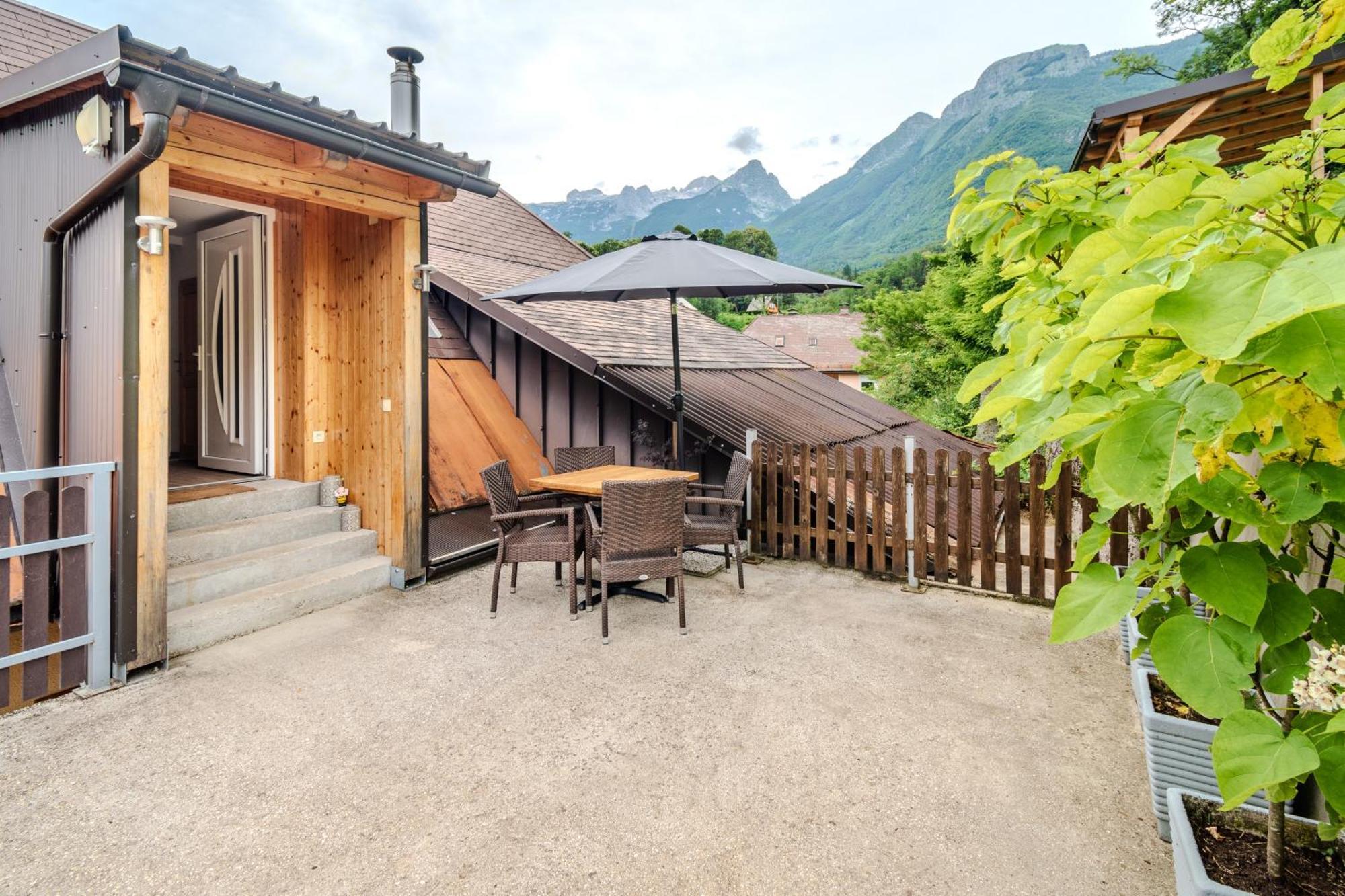Apartmaji Mausi Bovec Bagian luar foto